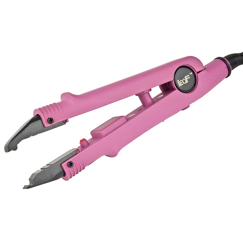 Heat tongs Connector LOOF classic pink