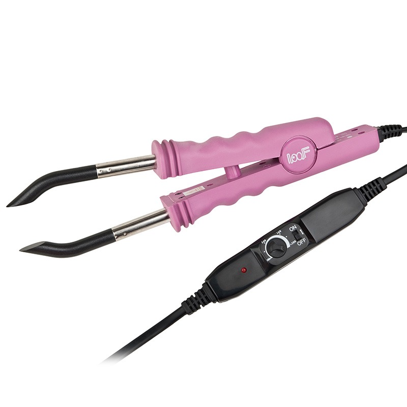 Heat tongs with temperature controller PLUS pink