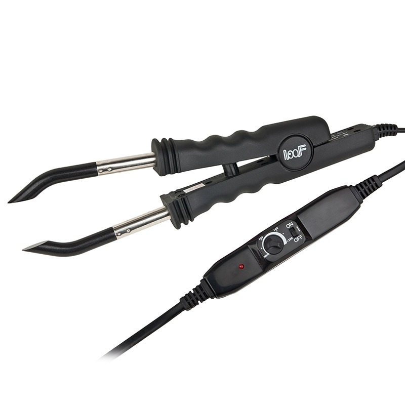 Heat tongs with temperature controller PLUS black