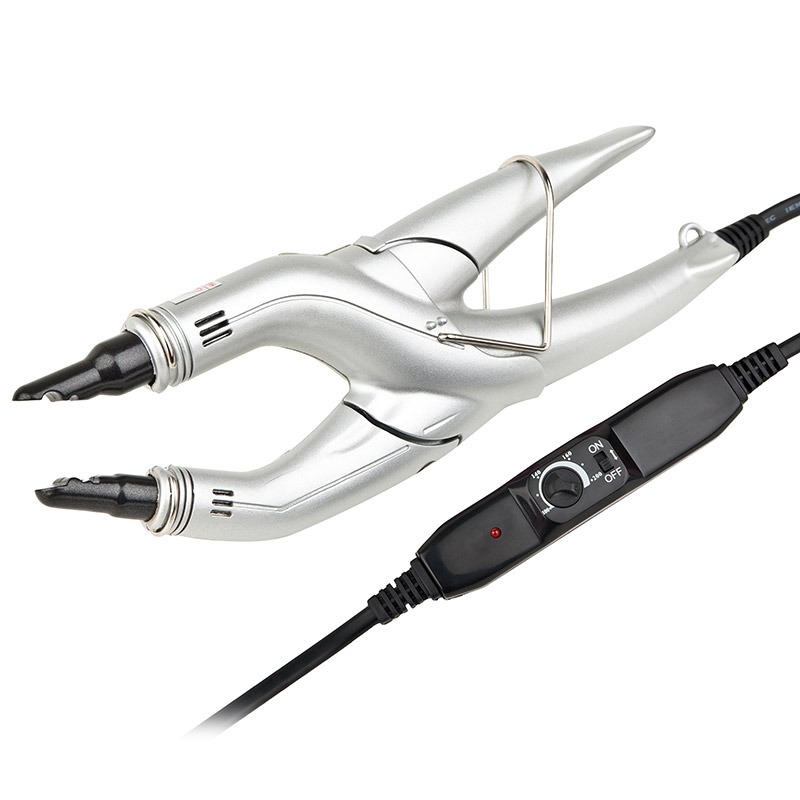 Heat tongs X with temperature controller silver
