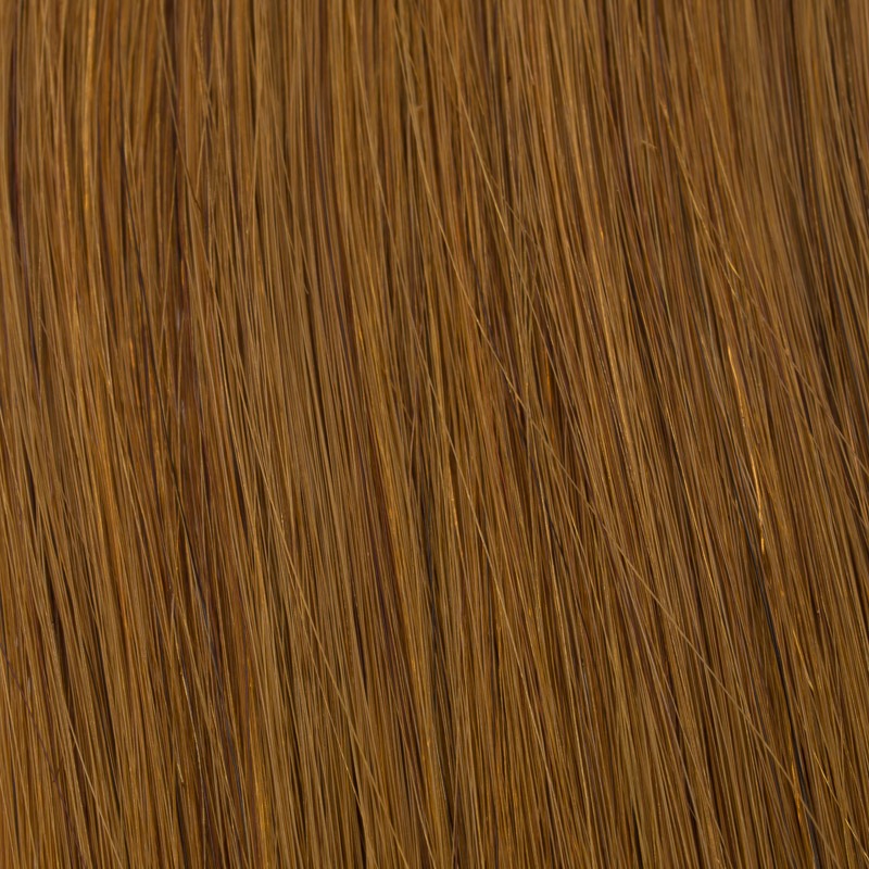 Clip in extensions hair fall EasyClips 50 cm S (12.5 cm) 8 hazelnut brown