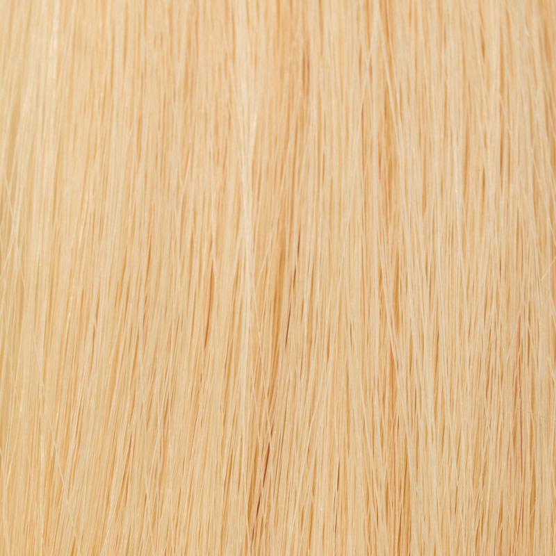Human Hair Extensions V Bonding 30 cm Premium smooth 24 rich golden blonde