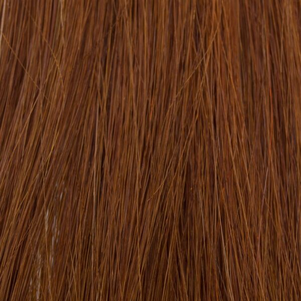Echthaar Extensions V Bonding 30 cm Premium glatt 33 mahagoni
