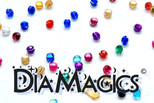 Kristallsträhnen DiaMagics lila