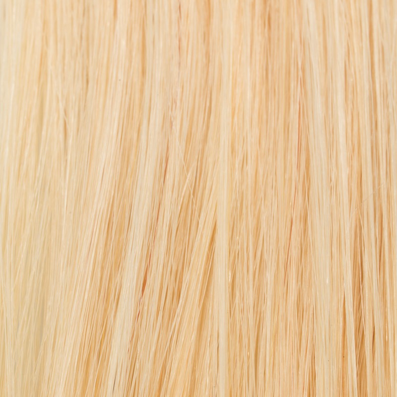 Microring Extensions Echthaar I-Tip 50 cm 22 goldenes hellblond