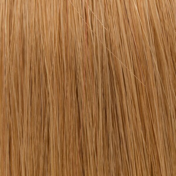 Microring Extensions Echthaar I-Tip 50 cm glatt 27 strahlendes kupferblond