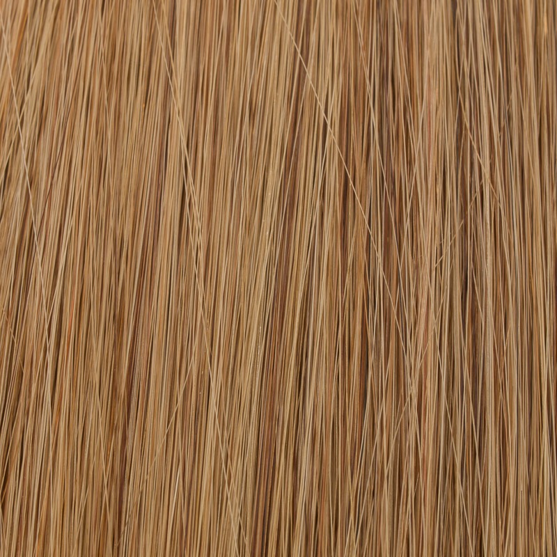 Micro ring extensions human hair I-Tip 60 cm 10 ash brown